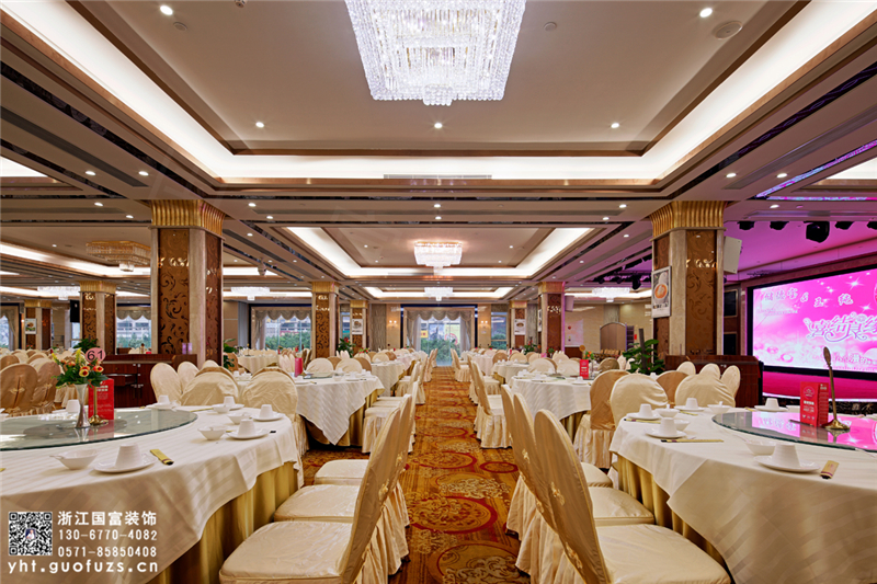 杭州酒店装修过程中宴会厅灯光设计注意事项