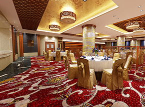 中式宴会厅装修设计效果图